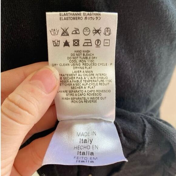 Authentic Italian See by Chloe Sleeveless Mesh Back Lace Body Dress Black Size 6 - Picture 6 of 7